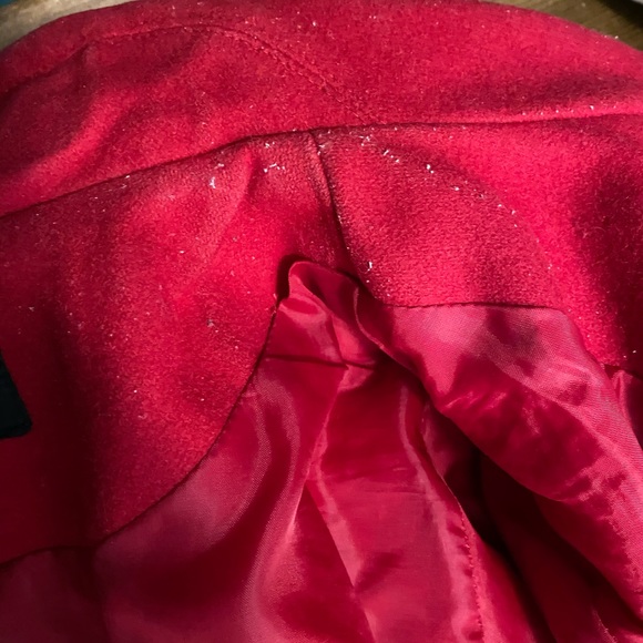 Red Peacoat in Small - Picture 12 of 12
